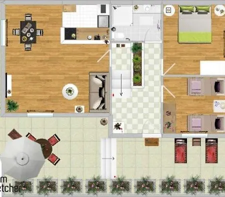Apartamento Leda
